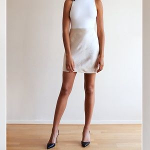 Aritzia Mini Slip Skirt